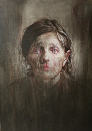 huile sur toile H:146 cm